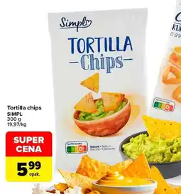 Carrefour Chipsy tortilla SIMPL oferta