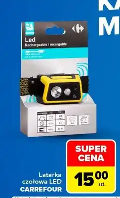Carrefour Latarka czołowa LED Carrefour oferta