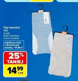 Carrefour Figi damskie TEX 2-pak oferta