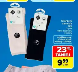 Carrefour Skarpety damskie TEX 2-pak oferta