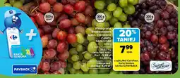 Carrefour Winogrona bezpestkowe czerwone SanLucar oferta