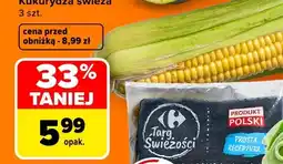 Carrefour Kukurydza świeża 3-pak oferta