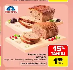 Carrefour Pasztet z indyka klasyczny Indykpol oferta