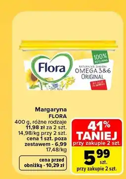 Carrefour Margaryna Flora Original oferta