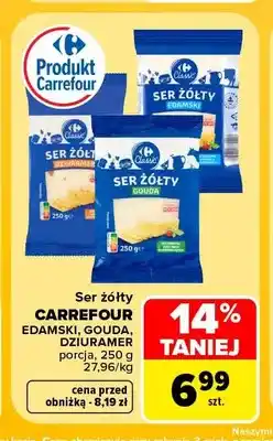 Carrefour Ser żółty Carrefour Edamski oferta