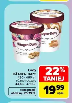 Carrefour Lody Häagen-Dazs Macadamia Nut Brittle oferta