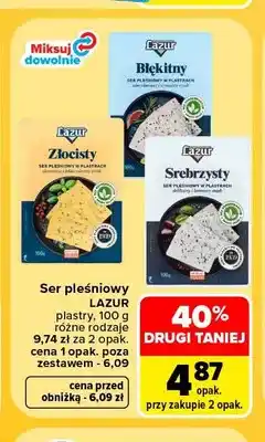 Carrefour Ser pleśniowy Lazur Złocisty oferta