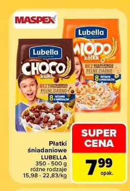 Carrefour Płatki śniadaniowe Lubella Choco oferta
