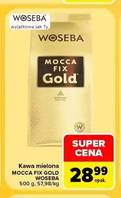 Carrefour Kawa mielona Woseba Mocca Fix Gold oferta