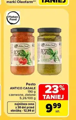 Carrefour Pesto Rosso Antico Casale oferta