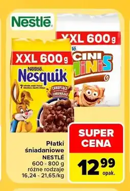 Carrefour Płatki śniadaniowe Nestlé Nesquik oferta