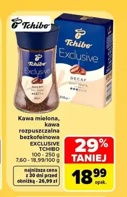 Carrefour Kawa mielona Tchibo Exclusive oferta