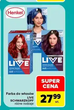 Carrefour Farba do włosów Schwarzkopf LIVE oferta