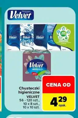 Carrefour Chusteczki higieniczne Velvet oferta