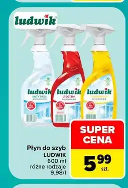 Carrefour Płyn do szyb Ludwik z octem oferta