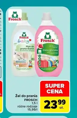 Carrefour Płyn do prania Frosch Baby oferta