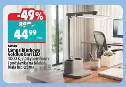 Biedronka Lampa biurkowa Sanico Goldlux Bari LED oferta