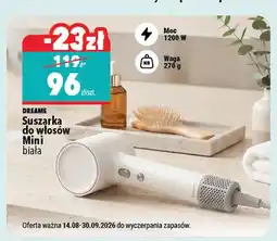 Biedronka Suszarka do włosów Dreame Mini biała oferta