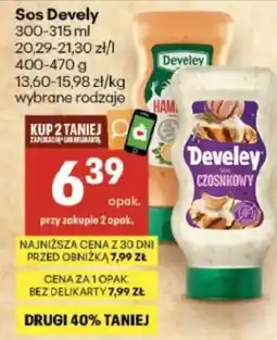 Delikatesy Centrum Sos Develey Czosnkowy oferta
