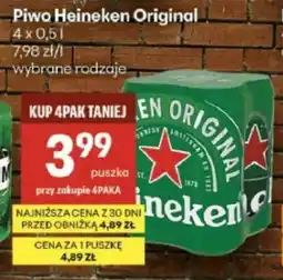 Delikatesy Centrum Piwo Heineken Original oferta