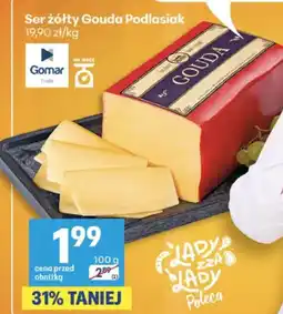 Delikatesy Centrum Ser żółty Gouda Podlasiak oferta