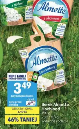 Delikatesy Centrum Serek Almette Hochland oferta