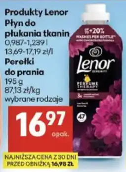 Delikatesy Centrum Płyn do płukania tkanin Lenor oferta