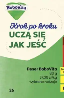 Delikatesy Centrum Deser BoboVita oferta