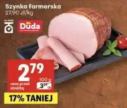 Delikatesy Centrum Szyinka farmerska Duda oferta