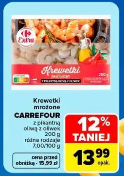 Carrefour Krewetki mrożone CARREFOUR oferta