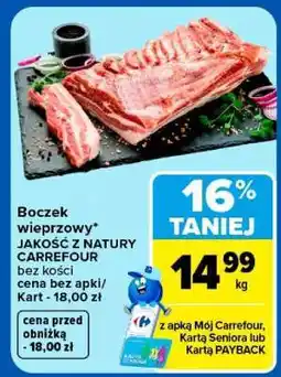 Carrefour Boczek wieprzowy oferta