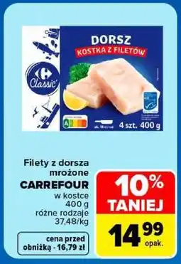 Carrefour DORSZ KOSTKA Z FILETÓW oferta