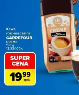 Carrefour Kawa rozpuszczalna CARREFOUR CREME oferta