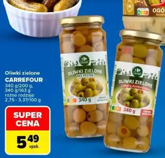Oliwki zielone Carrefour