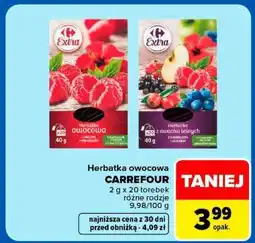 Carrefour Herbatka owocowa CARREFOUR oferta