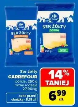 Carrefour Ser żółty Carrefour oferta