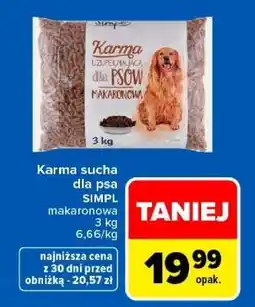 Carrefour Karma sucha dla psa oferta