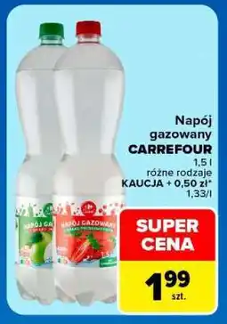 Carrefour Napój gazowany Carrefour oferta
