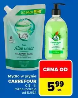 Carrefour Mydło w płynie Carrefour oferta