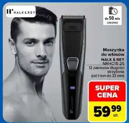 Carrefour Maszynka do włosów NALK & REY NRHC15-25 oferta