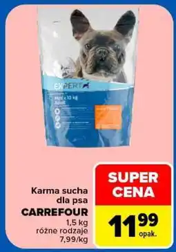 Carrefour Karma sucha dla psa Carrefour oferta