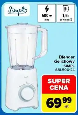 Carrefour Blender kielichowy SIMPL SBL500-24 oferta