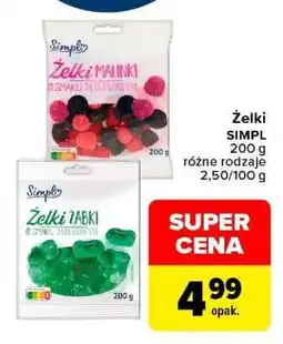 Carrefour Żelki SIMPL oferta
