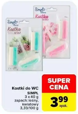 Carrefour Kostki do WC oferta