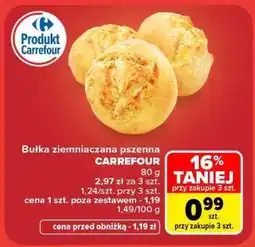 Carrefour Bułka ziemniaczana pszenna oferta