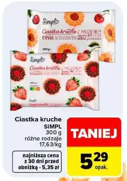 Carrefour Ciastka kruche oferta