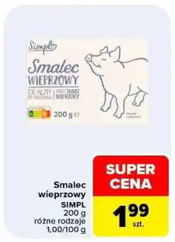 Carrefour Smalec wieprzowy oferta