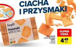 Carrefour Herbatniki PETIT BEURRE SIMPL oferta