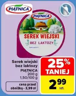 Carrefour Serek wiejski bez laktozy oferta