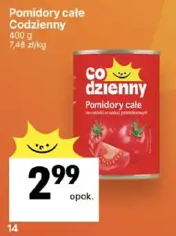 Delikatesy Centrum Pomidory całe Codzienny oferta